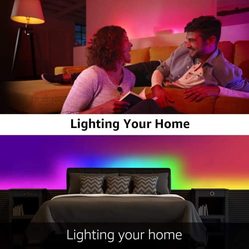 Charkee 25Ft Led Strip Lights Bluetooth,Sync Music Color Changing Led Lights Strip,Smd 5050 Flexible Led Tape Light With Remote/Phone Control,Led Strips Light For Bedroom,Indoor,Diy (App+ Remote #TOP7