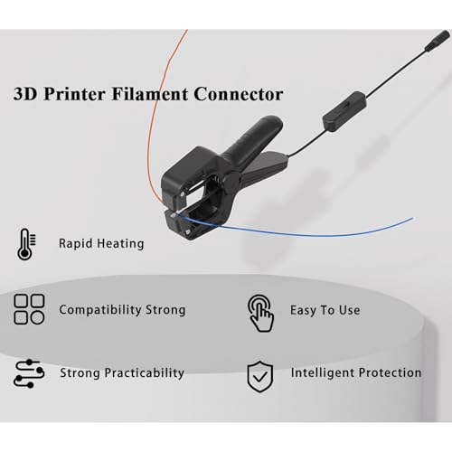 Conector de Filamento 3D 1,75 mm Empalmador para PLA ABS TPU - Fernando Cortés