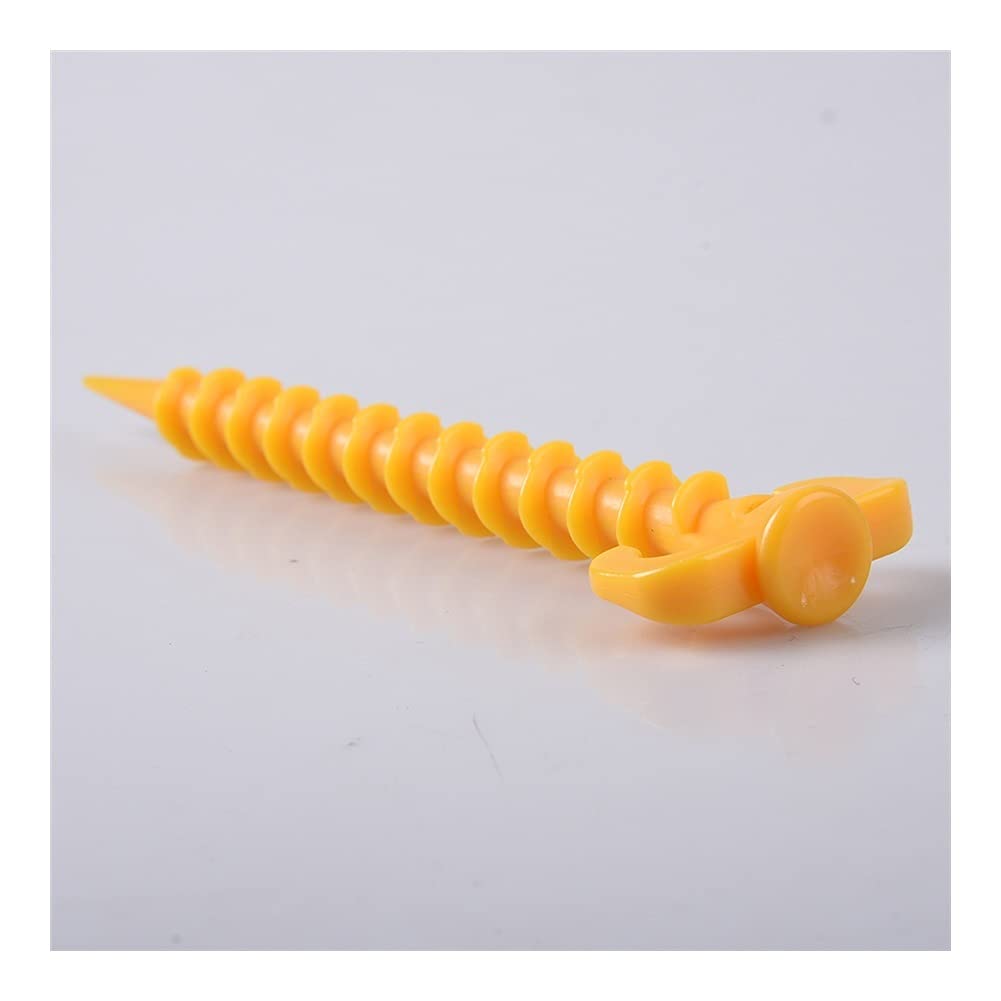 15 sztuk 20CM Heavy Duty akcesoria do namiotów śledzie do namiotu kołki do namiotu szpilki gwoździe do namiotu kołki w kształcie śrub na piknik kempingowy (1) (1)