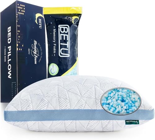 Image of BETU Blue Pillows Standard Size Set of 2