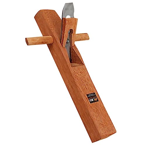 HOLIDYOYO Pialla a Mano Professionale in Legno e Acciaio Utensile la Lavorazione del Legno Piallatrice la Casa Design Ergonomico per Falegnami 400 Mm