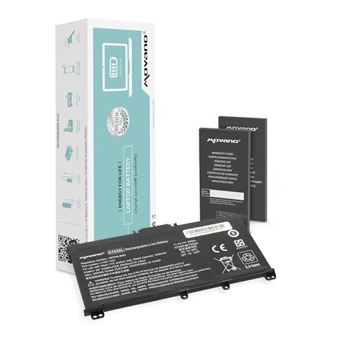 Batterie Movano pour HP 14-CE 14-CF 14-CK 14-CM 14-DG 14-DF, 15, 17, 240, 250 G7, 340 G5, HT03XL