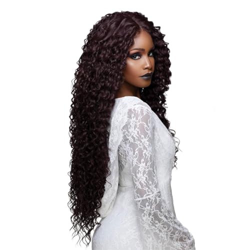 Sensationnel Lemelas LaceWig-Lunarae 13x3, DARKCHERRY