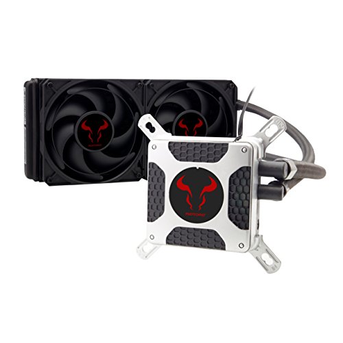 Liquid CPU Cooler, RIOTORO New Generation BiFrost AMD/Intel Platforms Water Cooling Fan with 240mm Radiator [TR-240]