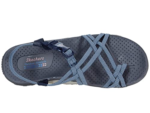 Image of Skechers Women's Reggae Irie Mon Multi-Strap Toe Thong Sandal