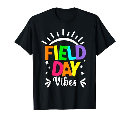 Field Day Vibes Teacher Boys Niñas Kids Field Day 2025 Camiseta