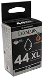 Lexmark Lexmark Nr. 44Xl Black Print Cartridge Tintenpatrone, Schwarz, Tintenstrahldrucker, 1 Cartridge, 70 x 38 x 98 mm, 0,06 g, 4032 Stück (S)