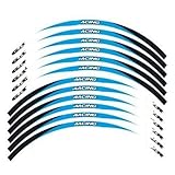 Les autocollants pour jantes de moto sont superbes et couvrent les rayures existantes, empêchant la jante de votre moto de s'érafler, de se déchirer, etc. Vous méritez un décor aussi élégant et luxueux.