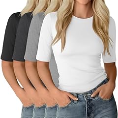 White, Light Gray, Dark Gray, Black