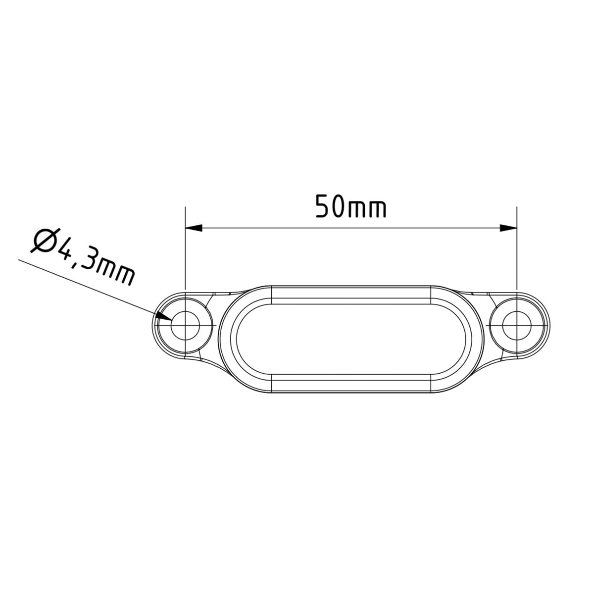 Lupine C14 G Fanale posteriore con luce di arresto 45 lumen per bici elettriche (versione portapacchi)