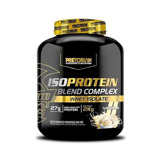 Whey Protein Isolado - Iso Protein Blend Complex Pretorian