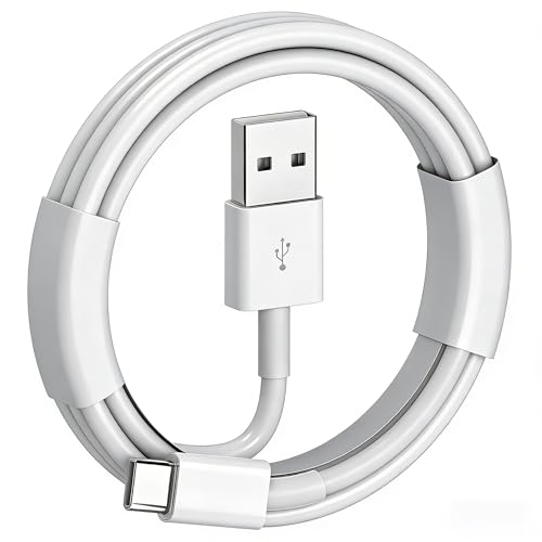 Car Carplay USB A to USB C Cable for iPhone 17 16 15 Pro Max, iPhone Air, 17 16 15 Pro, 17 16 15 Plus,iPhone 16e, USB to USB C Fast Charger Carplay USBC Cable Car Charging USB C Cord 3FT 1Pcs (White)