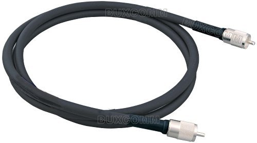 Mpd Digital Milspec Rg-213 Coaxial Jumper Ham Cb Uhf Male 3 Ft Coax Patch Cable Pl-259 Connectors - Made In The Usa (Tm) Rg213 213 M17/163A Rg-213U 3Ft Pl259 Jumper #TOP3