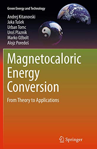 Magnetocaloric Energy Conversion: From Theory to Applications…