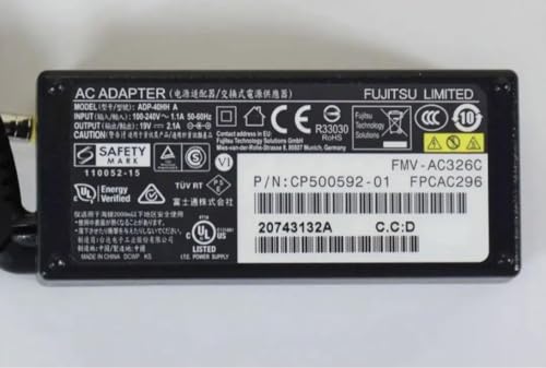 Amazon | 富士通純正 FMV-AC326C 19V2.1A 電源ケーブル U937 U938