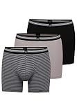 bugatti Herren Boxershorts extra langes Bein Unterhosen 3er Pack 6