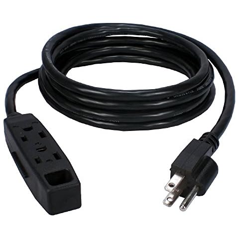 QVS PC3PX-15 3-Outlet, 3-Prong Power Extension Cord Cover
