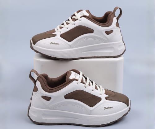 Image of Kids Stylish Lace-up Sneakers for Boys, Dual-Tone & Sturdy