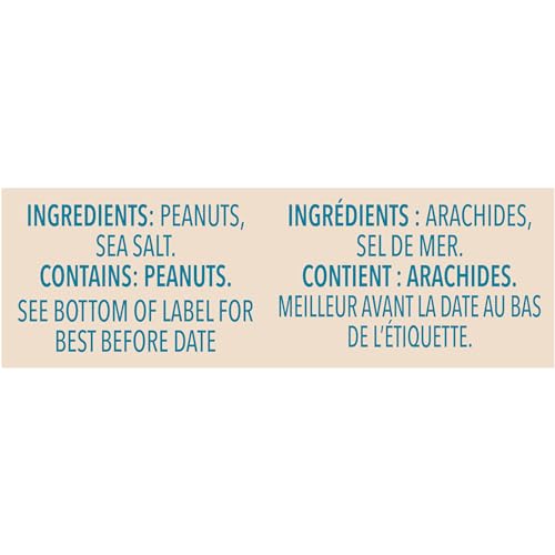 Kraft All Natural Peanut Butter with Sea Salt 750g | 26.5oz {Imported from Canada}