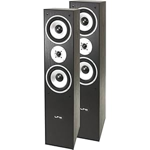 LTC – L766-BL – 3 weg basreflex HIFI luidsprekers 350W – Zwart hout