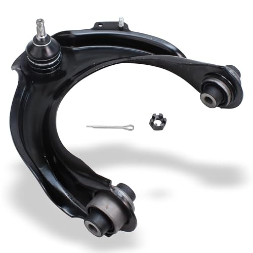 Image of Detroit Axle - 8pc Front End Suspension Kit for 2003-2007 Honda Accord, 2004-2008 TSX, 2 Upper Control Arms w /Ball Joints 2 Lower Ball Joints 2 Sway Bars 2 Outer Tie Rod Ends 2005 2006 Replacement