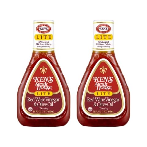 Ken's Lite Red Wine & Olive Oil Dressing Cover