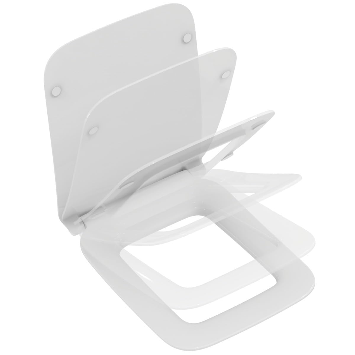 Ideal Standard Strada II Slim Toilet Seat - White - Slow Close T360101