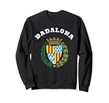 Bandera de escudo de Badalona orgullo nacional regalo Sudadera
