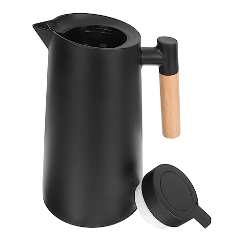 Ciieeo Nordic Style Insulated Thermal Carafe with Handle Portable Hot Water Kettle for Tea Inner for Home Use Finish