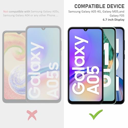 Image of SupCares Tempered Glass for Samsung Galaxy M05, F05 and Galaxy A05 4G (6.7 Inch) With Installation Kit | Military-Grade Gorilla Screen Protector | Edge to Edge Coverage | Black