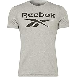 Identity Big Logo Camiseta Hombre 5 Reebok Camiseta de Manga Corta Hombre Big Logo tee HD4219 Gris