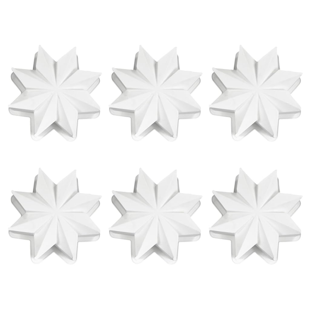 Moule flocon de neige : ratez plus vos desserts de Noël et friandises