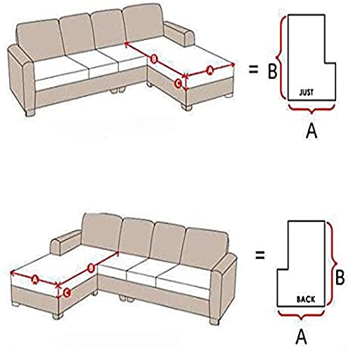 Sofa Zitkussenhoes, Non-slip Sofa Zitkussen Hoezen, High Stretch Bank Kussenhoezen, Stoelhoes Hoog Rekbare Jacquard Voor… - Afbeelding 5
