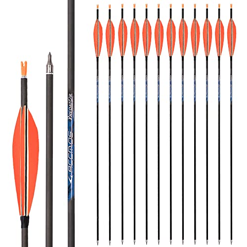 50 Cocche Per Frecce Da Tiro Con Arco - Bocca Larga In PC Per Aste Da 4.2 Mm