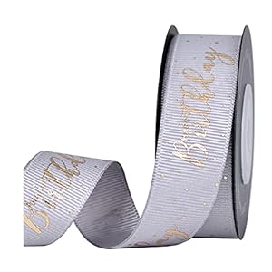 Gelukkige Verjaardag Zijden Lint voor Cadeaupapier 10 Yards Lint voor Verjaardagsfeestje Benodigdheden Vrouwen Meisjes…