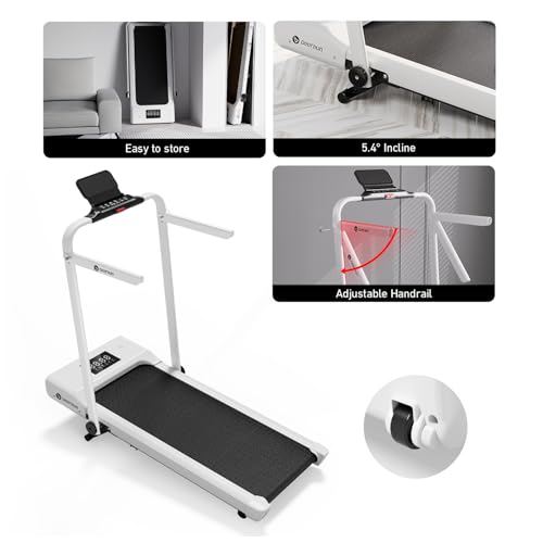 DeerRun 3 in 1 Folding Treadmills for Home