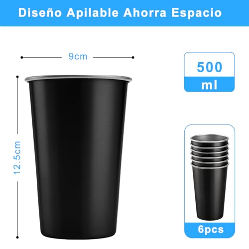 Opiniones de Vasos de acero inoxidable los preferidos por los clientes. 6 Imagen adicional