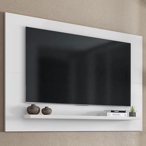 Painel Safira Sala para Tv até 60 Polegadas Branco
