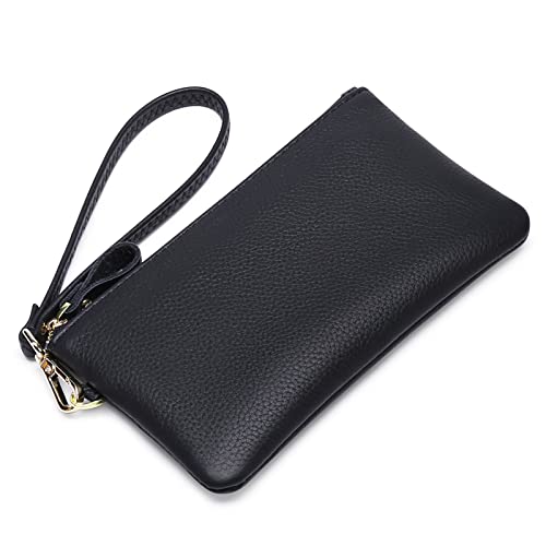 Goiacii GLQ179 Women'S Wristlet Clutch Slim Leather Wallet Rfid Blocking Handbag thumb #5