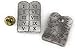 6030163 10 Ten Commandments Lapel Pin Tie Tack Christian Religious Bible Verse Jewelry
