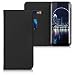 Produktbild kwmobile Blackview A60 Pro (4G) Hülle - Kunstleder Handy Schutzhülle - Flip Cover Case für Blackview A60 Pro (4G) - Schwarz