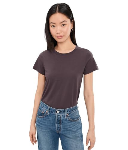Madewell, Women's, Northside Vintage Tee, Chocolate Plum, X-Large