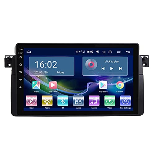 【Sistema operativo più recente】 Sistema Android 9.0, 1GB/2GB/4GB RAM +16GB+32GB+64GB ROM car audio con tecnologia quad-core/octa-core, combinata per fornire prestazioni più veloci, consentendo di inserire l'audio con un'applicazione a velocità supersonica.