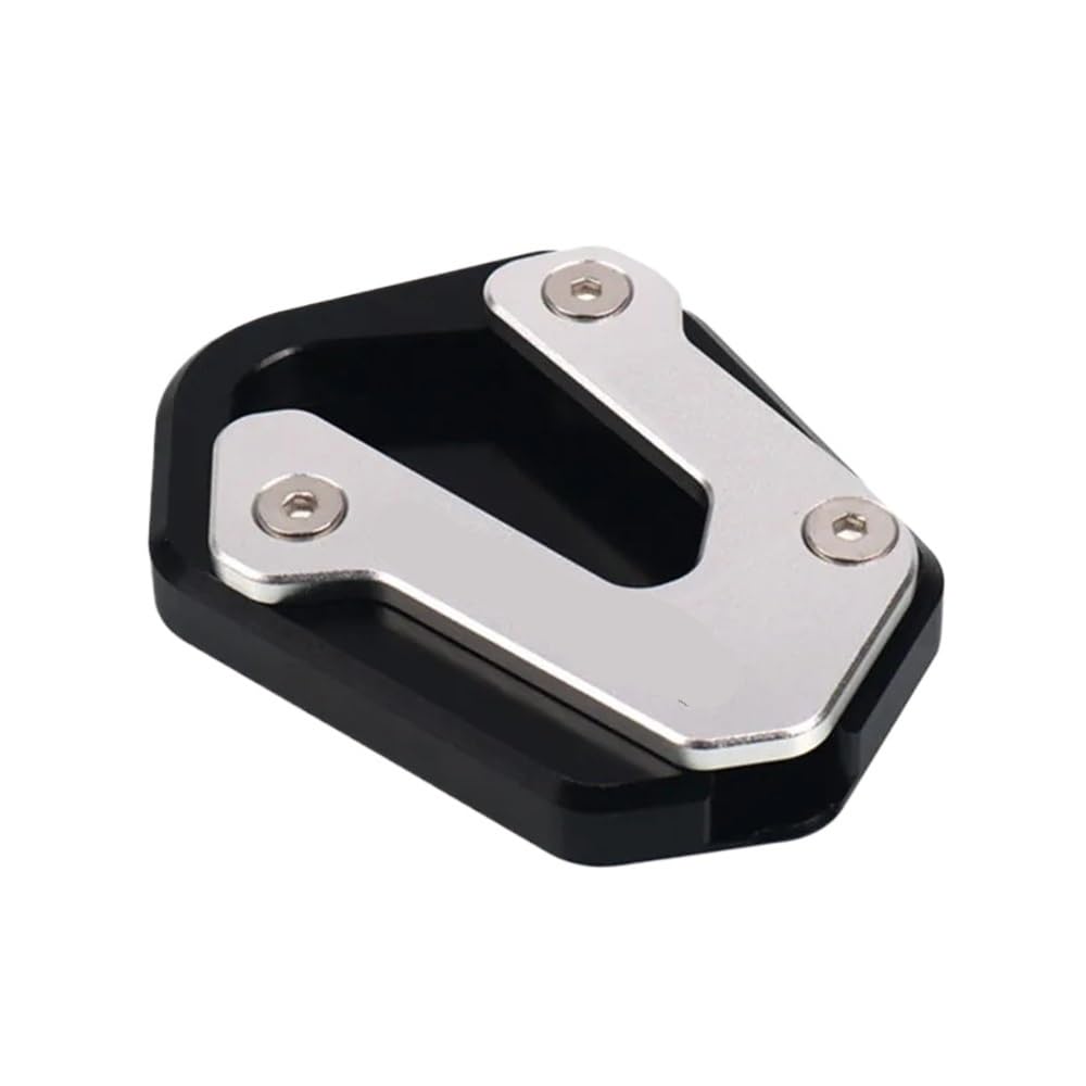 Plaque support agrandir béquille V-Strom 650XT en aluminium CNC robuste