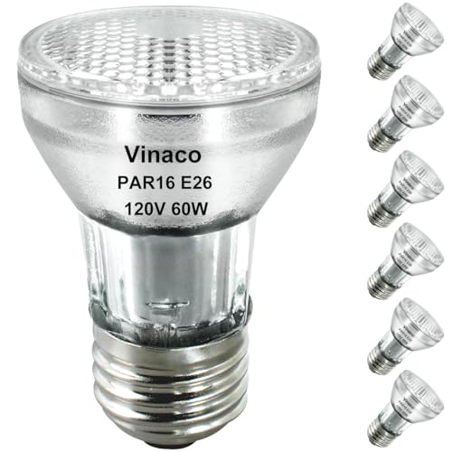 Vinaco PAR16 nQd 60bg 6pbN o 480LM tbh EH[zCg 2800K @\t E26x[X OlbN V[OCgp