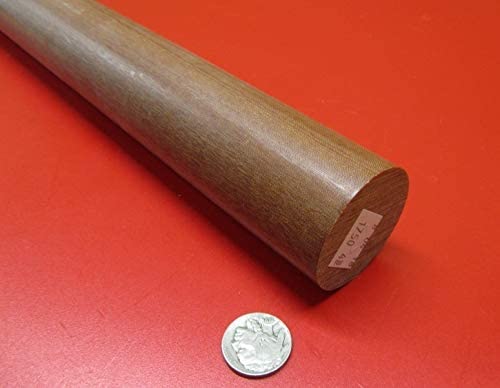 Micarta LE Linen Phenolic Round Rod 1-3/4" (1.75") Diameter x 48" Length