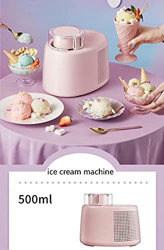 BAHAOMI Softeismaschine 500 Ml Eismaschine Gefrorene Joghurtmaschine Softeis-Eismaschine Ohne Vorkühlung Home… – Bild 5