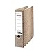 Produktbild Original Falken Archiv-Ordner Lederpappe. Made in Germany. 7,5 cm breit DIN A4 mit Steckmechanik braun Archivierung Ringordner Aktenordner Büroordner Pappordner Schlitzordner Blauer Engel
