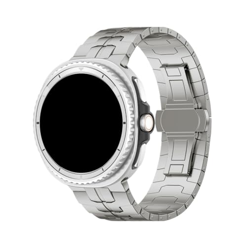 Bracelet de montre en métal contre l'irritation cutanée pour Samsung Galaxy Watch 8