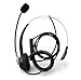 Comdio H303C5 Mono Call Center Telephone Headset Headphone with Mic for Cisco IP Phones 7940 7941 7942 7945 7960 7961 7962 7931G 7962G 7965G 7970G 7971G and Plantronics M10 M12 Vista Modular Adapters